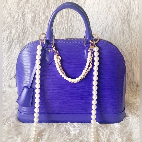 8pc. 🦄LV EUC Alma Epi Leather PM 🦄Purple 2013 - Picture 1 of 11